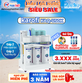 Máy lọc nước RO Karofi KAQ-U50K