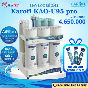 Máy lọc nước RO Karofi KAQ-U95 Pro