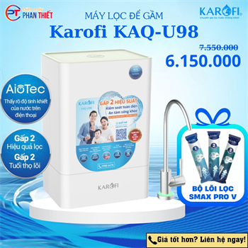 Máy lọc nước RO Karofi KAQ-U98