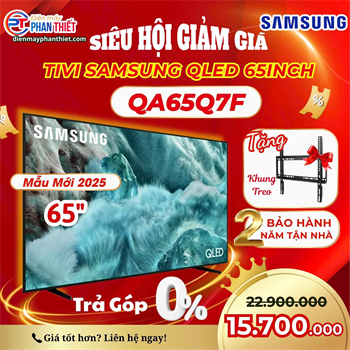 Smart Tivi QLED Samsung 4K 65 inch QA65Q7F