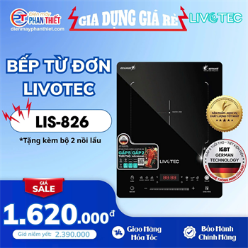Bếp điện từ đơn Livotec LIS-826