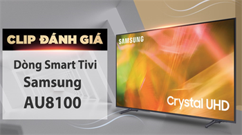 Smart Tivi Samsung 4K Crystal UHD 65 inch UA65AU8100