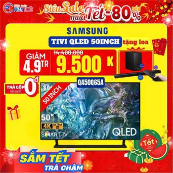 Smart Tivi QLED 4K 50 inch Samsung QA50Q65A