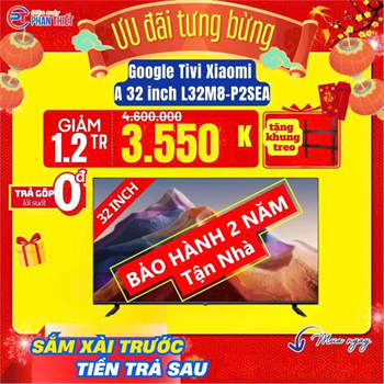 Google Tivi Xiaomi A 32 inch L32M8-P2SEA