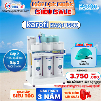 Máy lọc nước RO Karofi KAQ-U50K