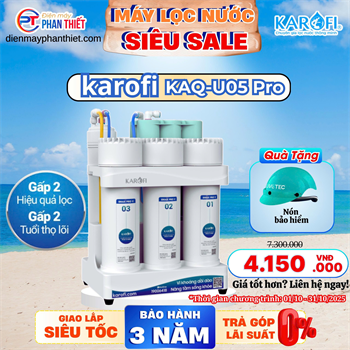 Máy lọc nước Karofi KAQ-U05 Pro để gầm