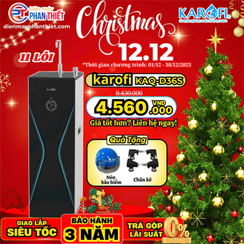Máy lọc nước Karofi KAQ-D36S (11 lõi)