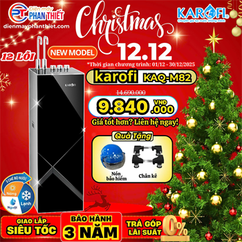 Máy lọc nước nóng lạnh Karofi KAD-M82