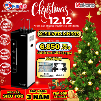 Máy lọc nước X-SILVER nóng nguội lạnh Makano MN303