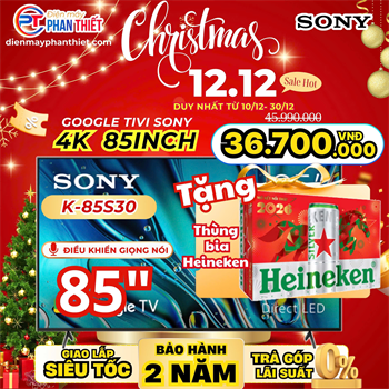 Google Tivi Sony 4K 85 Inch K-85S30