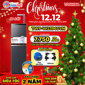 Máy lọc nước Toshiba Pure Series TWP-W2396SVN(M) Nóng-Lạnh-Nguội