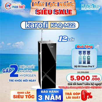Máy lọc nước RO Karofi KAQ-M22