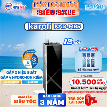 Máy lọc nước nóng lạnh Karofi KAD-M85