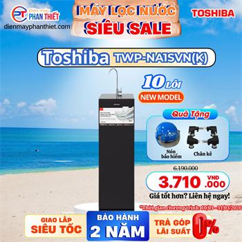 Máy lọc nước RO Hydrogen Toshiba TWP-NA1SVN(K) 10 lõi