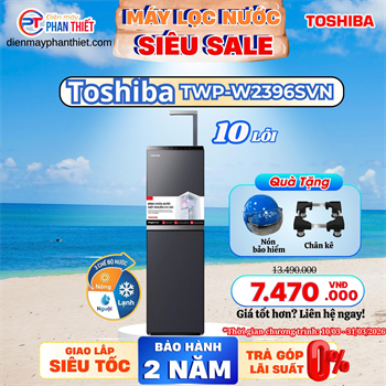 Máy lọc nước Toshiba Pure Series TWP-W2396SVN(M) Nóng-Lạnh-Nguội